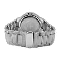 thumbnail image 4 of Bling-ed Out Oblong Metal Mens Color on Blast Watch - 8475Color (Silver Royal Blue), 4 of 4
