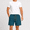 Blue, variant on Dpjklzsn Men's Quick Dry Athletic Shorts with Built-In Liner, Zipper Side Pockets, Drawstring Waist Running Gym Beach Shorts