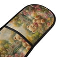 thumbnail image 2 of BZSMCE Oven Mitts Joyful Bear in Bloom Creative Pattern Resistant Kitchen Gloves, 2 of 5
