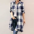 thumbnail image 2 of 2024 Chemise à Col en V pour Femmes à Manches Longues Boutonnée, Tunique Décontractée Unie, Haut Blouse pour Robe, 2 of 5