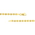 thumbnail image 4 of 14K Yellow Gold Women's 24" 2.70mm Diamond Cut Valentino Chain Necklace, 4 of 4