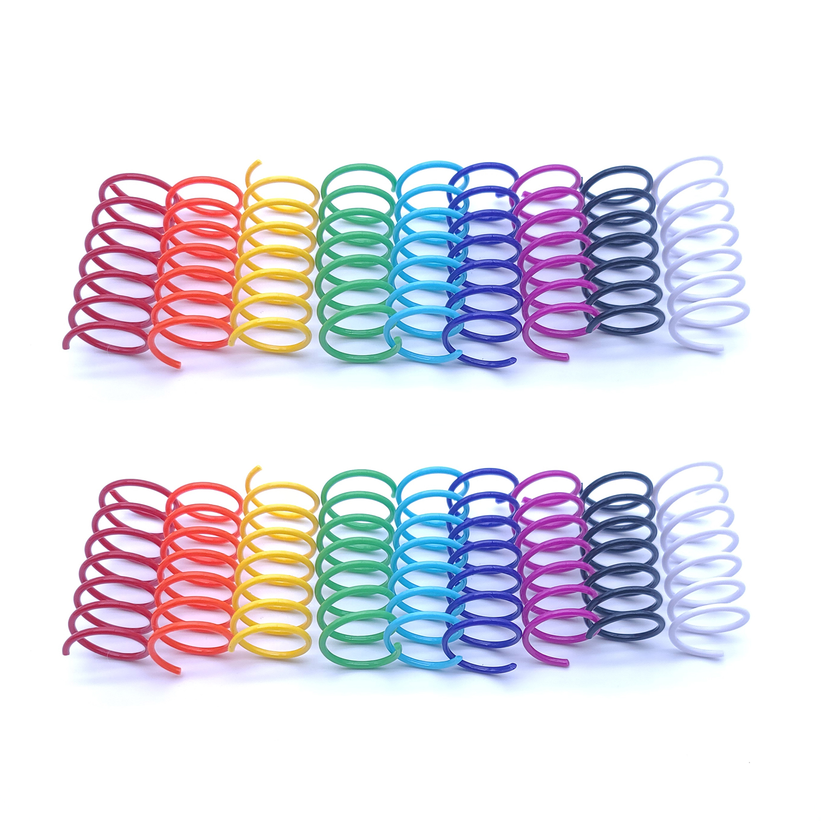 JoyArrive 18-Piece Cat Spring Toys, 9 Bright Colors photo 8