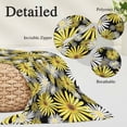 thumbnail image 3 of Farmhouse Daisy Pillow Protectors with Zipper Standard Size, Spring Watercolor Yellow White Floral Soft Brushed Microfiber Breathable Throw Pillow Covers, Pillowcase for Couch Sofa Bedroom 20"x26", 3 of 9