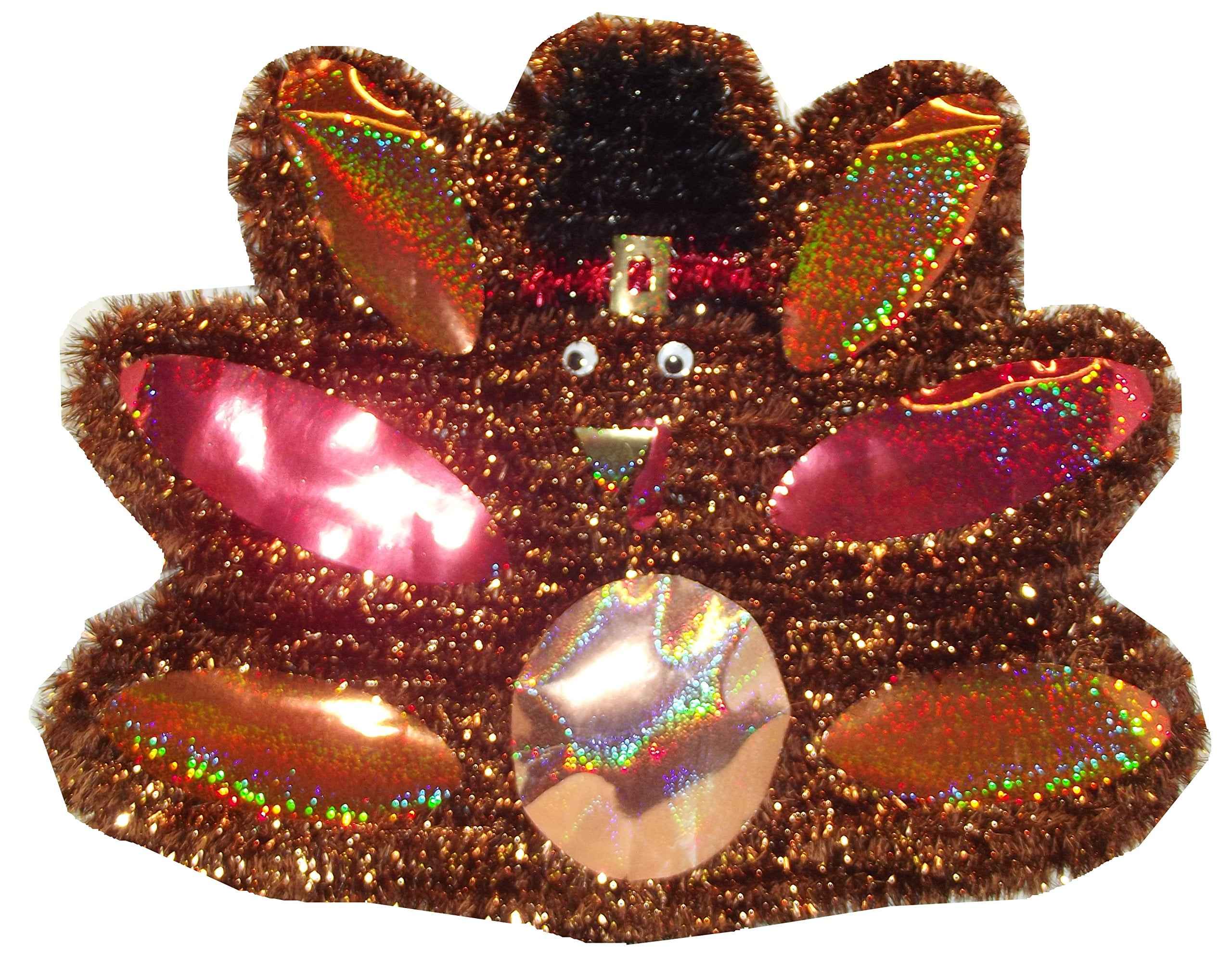 Turkey Tinsel Deluxe Decoration