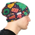 thumbnail image 6 of DouZhe Beanie Hats for Men and Women, Cute Christmas Season Patterns Adult Unisex Knit Hat Winter Warm Skull Cap, 6 of 7