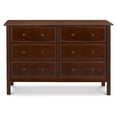 thumbnail image 2 of DaVinci Jayden 6-Drawer Double Dresser in Espresso, 2 of 4