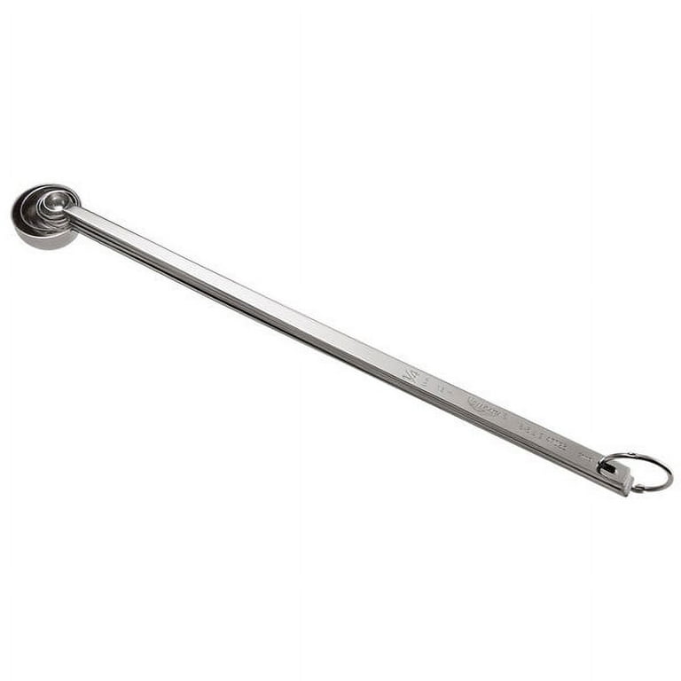 Vollrath 47031 5-Piece Stainless Steel Long Handled Measuring Spoon Set