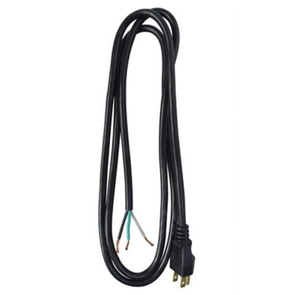 Master Electrician 09706ME 6 ft. Black Power Supply Replacement Cord