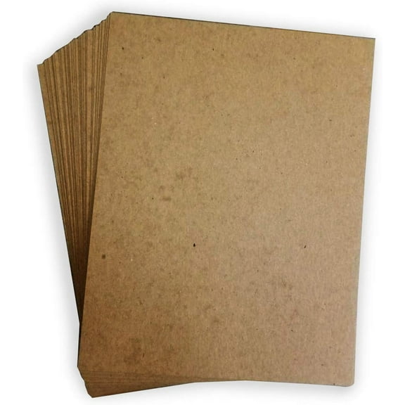 Chipboard Cardboard - Medium Weight - 50 Per Pack. (8.5 x 11)