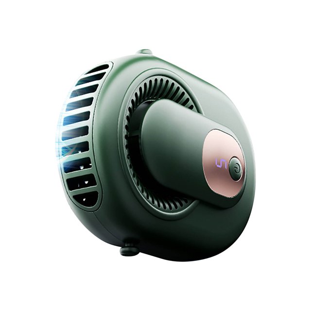 Ventilador de Cintura Portátil Colgante Ventilador de Cintura, Pequeño Ventilador Portátil para Cargar Y Poderoso Ventilador Colgante de Campamento Al Aire Libre