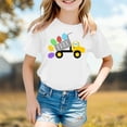 thumbnail image 2 of Easter Shirts for Girls Fashion Comfortable Yellow Carrot Easter Story Tshirt Bunny Short Sleeve Shirt for Boys Girls Kids Tees T-Shirts, 2 of 5