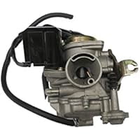 20mm CVK Scooter Carburetor Replacement for 50cc–100cc 139QMB GY6 Engines, Smooth Idle, Consistent Throttle Response for Daily Riding & Routine Maintenance