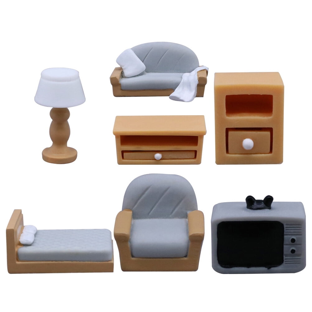 1 Set Doll House Miniature Furniture Models Doll House Funiture