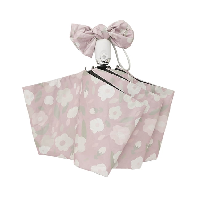 Paraguas automático pequeño estilo flor paraguas sombrilla protección UV paraguas plegable sol lluvia paraguas impermeable