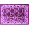 thumbnail image 1 of Ahgly Company Indoor Rectangle Oriental Purple Industrial Area Rugs, 8' x 10', 1 of 4