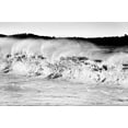 thumbnail image 2 of Lee Peterson 18x13 White Modern Wood Framed Wall Art Titled - Carmel Waves II, 2 of 5
