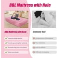 thumbnail image 4 of BBL Mattress Bed with Hole, 72x40x17inch Post Surgery Recovery Bed with Hole, PVC Inflatable Bed BBL Pillow After Surgery Air Mattress with Electric Air Pump Valve Interface, 4 of 13