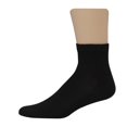 thumbnail image 3 of Medias Hanes Double Tough Tobilleras Paquete de 12 Negro Talle 6-12 US, 3 of 7