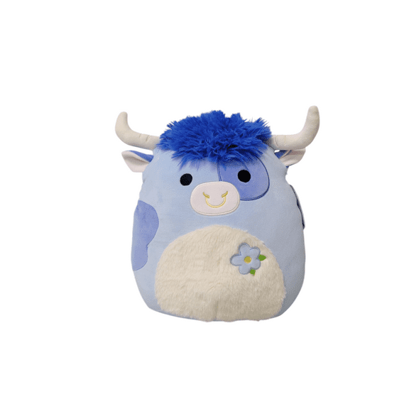 Squishmallows Bermayeh Blue Bull 12" Plush with Fuzzy Accents Stuffed Animal Pal