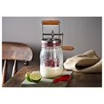 thumbnail image 5 of Butter Churner Small Manual - 34oz Glass Jar Butter Maker - Homemade Butter Machine - 1/2 Cup Capacity - Traditional Kitchen Gadget for Cream to Butter, 5 of 8