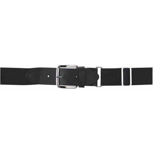 Wilson 1" Youth Elastic Baseball Belt, Black