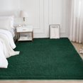 4x6 Shag Area Rug for Living Room Bedroom, TieDyed Beige Fluffy Shaggy