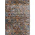 thumbnail image 1 of All-Over Damask Oriental Turkish Area Rug Blue Carpet, 1 of 5