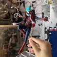 thumbnail image 5 of 1/12 Hombres Soldado Spider Niños Chaleco Chaqueta Pantalones Universo Paralelo Miles Peter Parker Conjunto de Ropa para Figura de Acción de 6 Pulgadas Decoración, 5 of 5