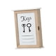 thumbnail image 2 of Portallaves decorativo para colgar en la pared, organizador de pared con 6 ganchos Blanco, 2 of 9