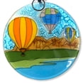 thumbnail image 4 of Ruth's Ethical Goods Hot Air Balloon Christmas Tree Ornament - Art Glass Light Catcher, 4 of 6