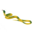 thumbnail image 4 of Serpiente de Plástico Suave Sunnimix Amarilla Verde Juguetes para Trucos de simulación, 4 of 7