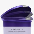 thumbnail image 4 of simplehuman Kitchen Trash Can, 13 Gallon Plastic Step Garbage Bin with Secure Slide Lock Lid, Indigo, 4 of 7
