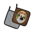 thumbnail image 2 of Carolines Treasures SS8197PTHD Anatolian Shepherd Pair of Pot Holders 7.5HX7.5W multicolor, 2 of 3