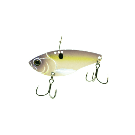 6th Sense Slice Blade Bait - Versatile Blade Bait with Adjustable Retrieve Slots - Premium Paint 3D Eyes & Hooks - Ideal for Power & Finesse Fishing