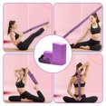 thumbnail image 3 of High Density EVA Yoga Blocks Set of 2 with Stretch Strap, Foam Fitness Bricks, Non-Slip Exercise Support for Yoga, Pilates, Home Training, 3 of 3