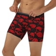 thumbnail image 3 of Disketp Red Skulls Men's Boxer Briefs Men’s Underwear Boxer Briefs for Men, 3 of 7
