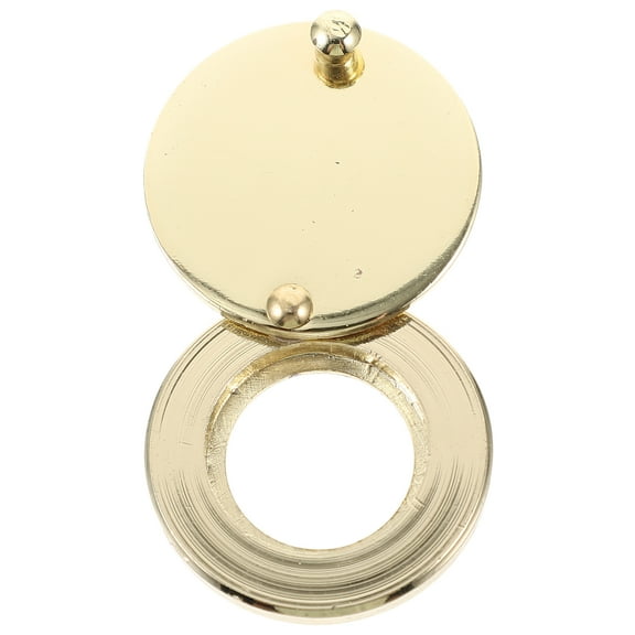 Door Peep Hole Protector Peephole Covers Apartment Security Front All Bronze Metal Material Privacy