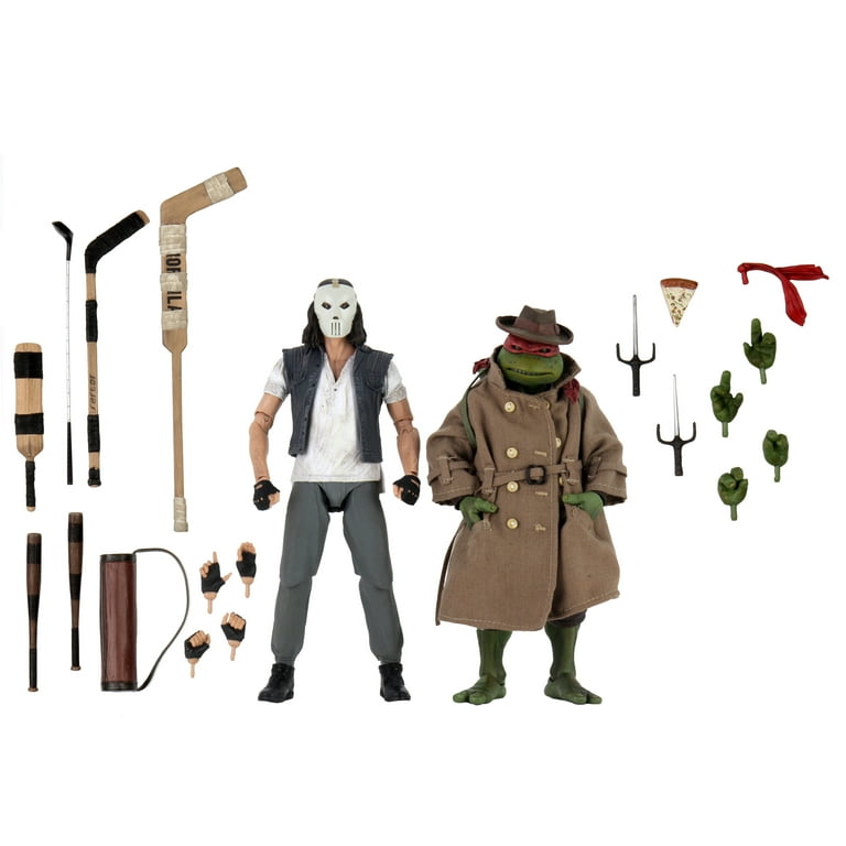 NECA Teenage Mutant Ninja Turtles 90's Movie Casey Jones & Raphael In Disguise - 2-Pack NECA Teenage Mutant Ninja Turtles 90's Movie Casey Jones & Raphael In Disguise - 2-Pack
