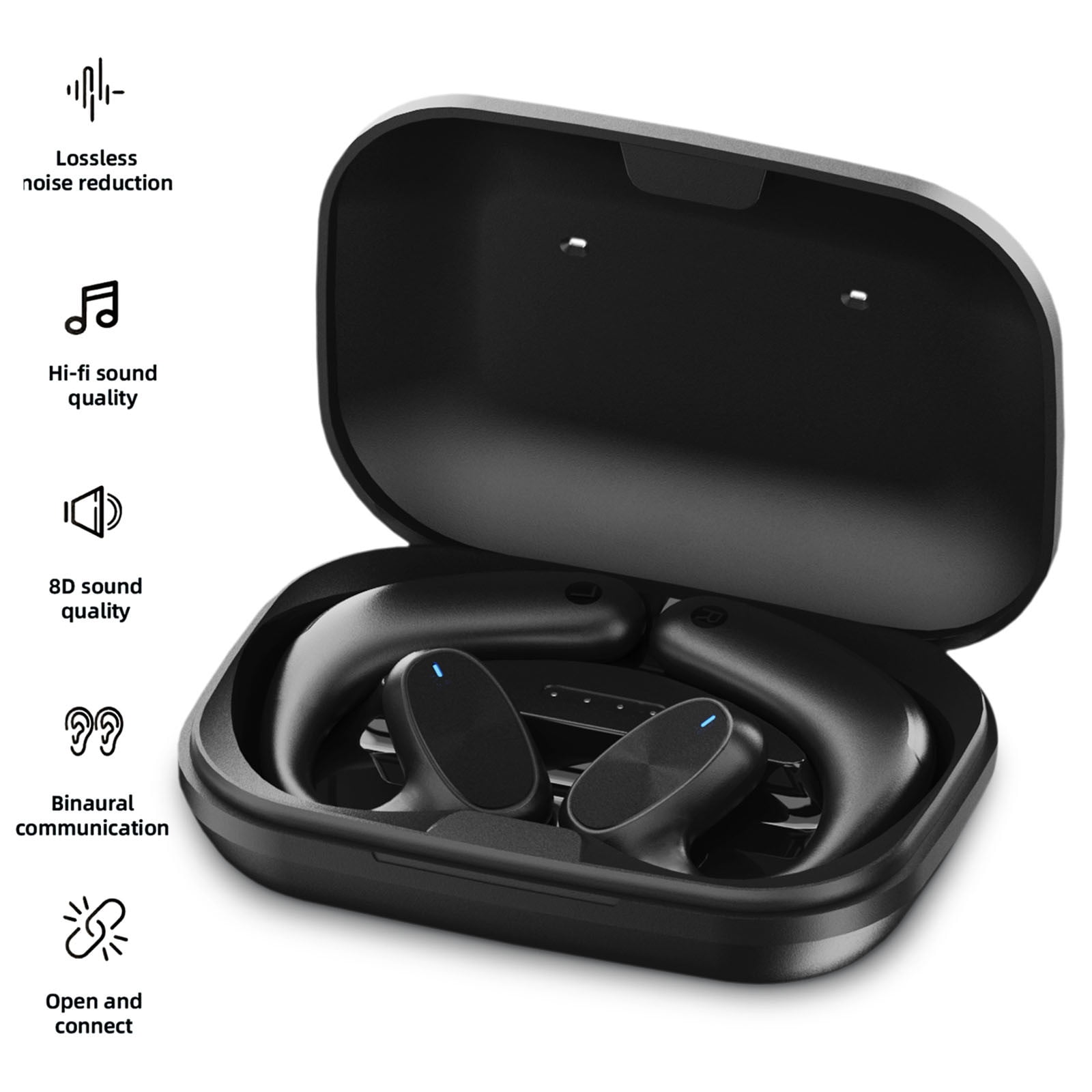 Bluetooth Headphones ,Mini Wireless Bluetooth HIFI Sound Quality Long-lasting Battery Life Waterproof Bluetooth 5.0 Earphone Earphones - Walmart.com