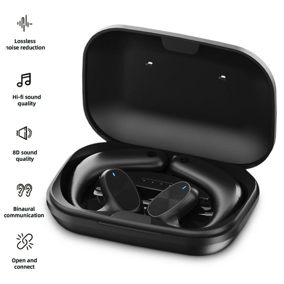 Bone Conduction Headphones Mini Wireless Bluetooth Headset HIFI Sound Quality-lasting Battery Bluetooth 5.0 Earphone Earphones