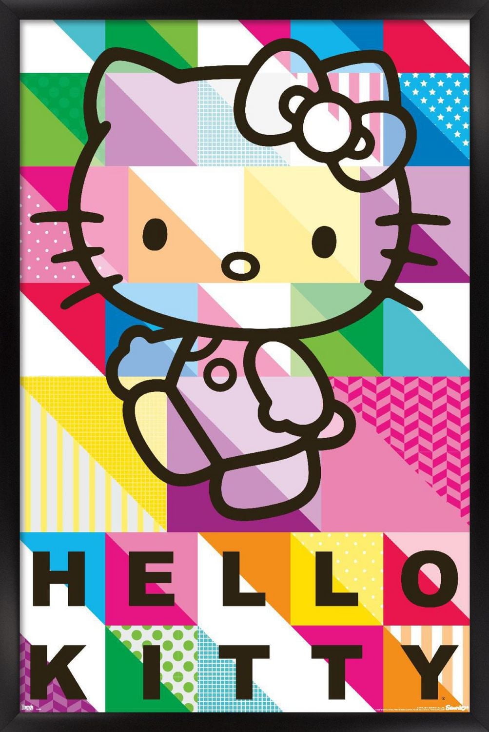 Hello Kitty - Patterns Wall Poster, 22.375" x 34"