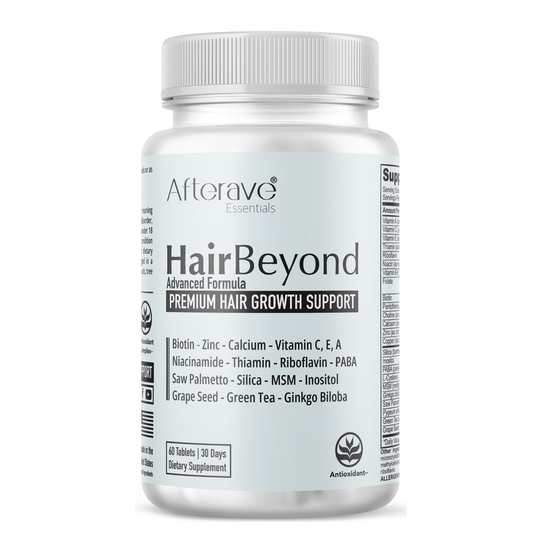HairBeyond Advanced Hair Growth Formula, Improves Follicle & Scalp
