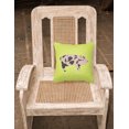 thumbnail image 2 of Carolines Treasures BB7761PW1818 Mini Miniature Pig Green Fabric Decorative Pillow, 18 x 18 in., 2 of 2