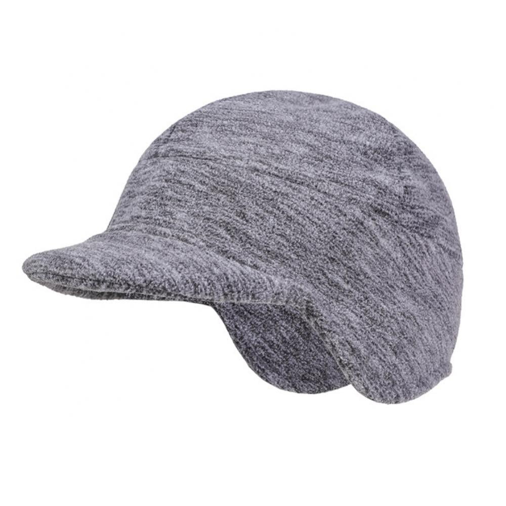 Naiyafly Men's Winter Baseball Cap with Ear Flaps Baseball Winter Hats