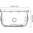 thumbnail image 2 of Heat Resistant Borosilicate Teapot Warmer with Heating Base, Ventilated Design, Professional Tea Stove for Glass Pots, Aromatherapy, Candlelight Dinner (Assorted Color), 2 of 8