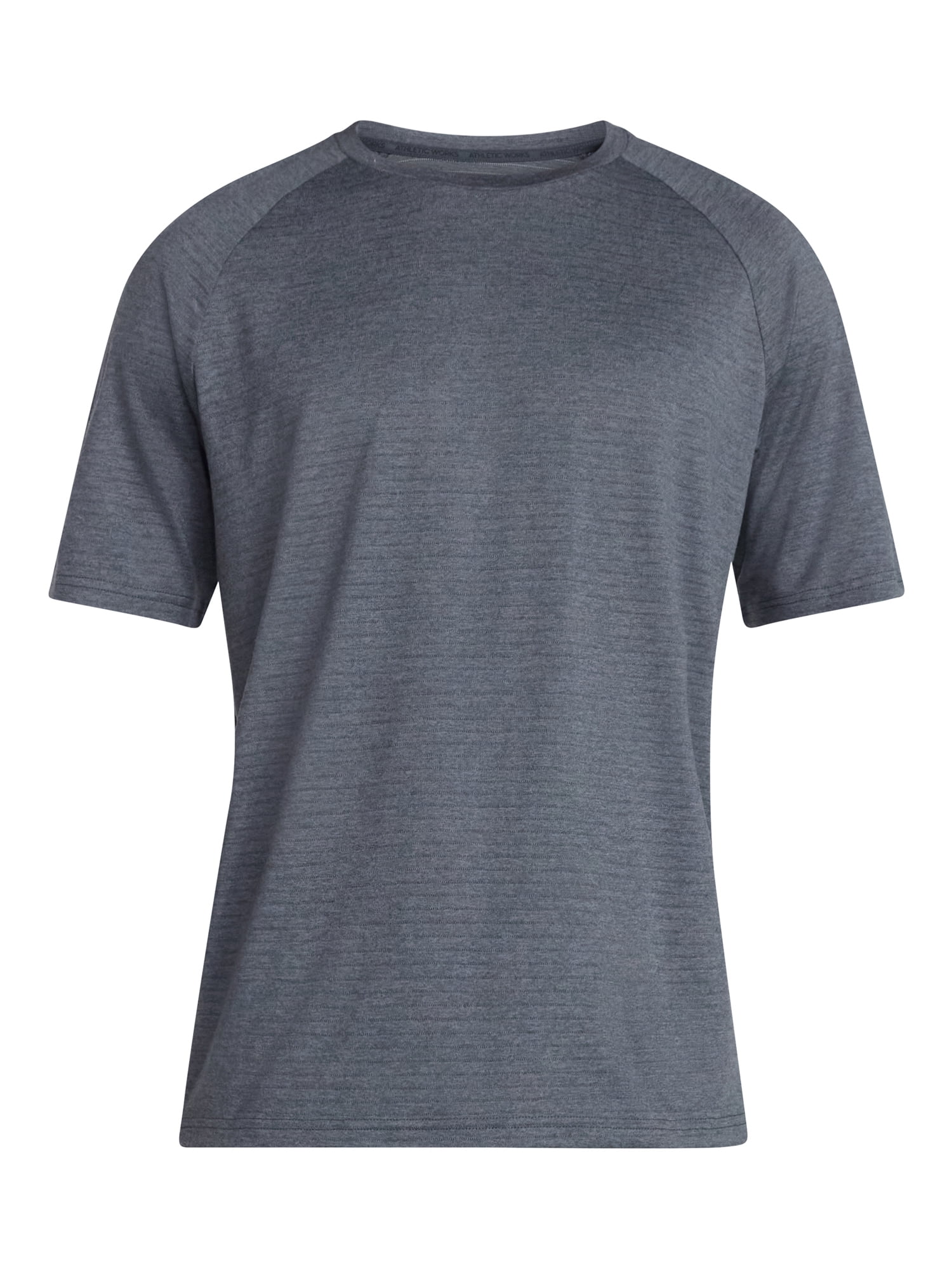 Athletic Works Men's and Big Men's Stripe Jersey Tee with Short Sleeves, Sizes XS-4XLT
