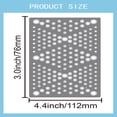 thumbnail image 2 of 1pc Round Dot Theme Carbon Steel Cutting Dies Stencils for Scrapbooking Photo Album Decorative Embossing Paper Card Rectangle 112x76x0.8mm, 2 of 4