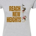 thumbnail image 3 of Disney - Reach New Heights - Juniors Fitted Graphic T-Shirt, 3 of 5