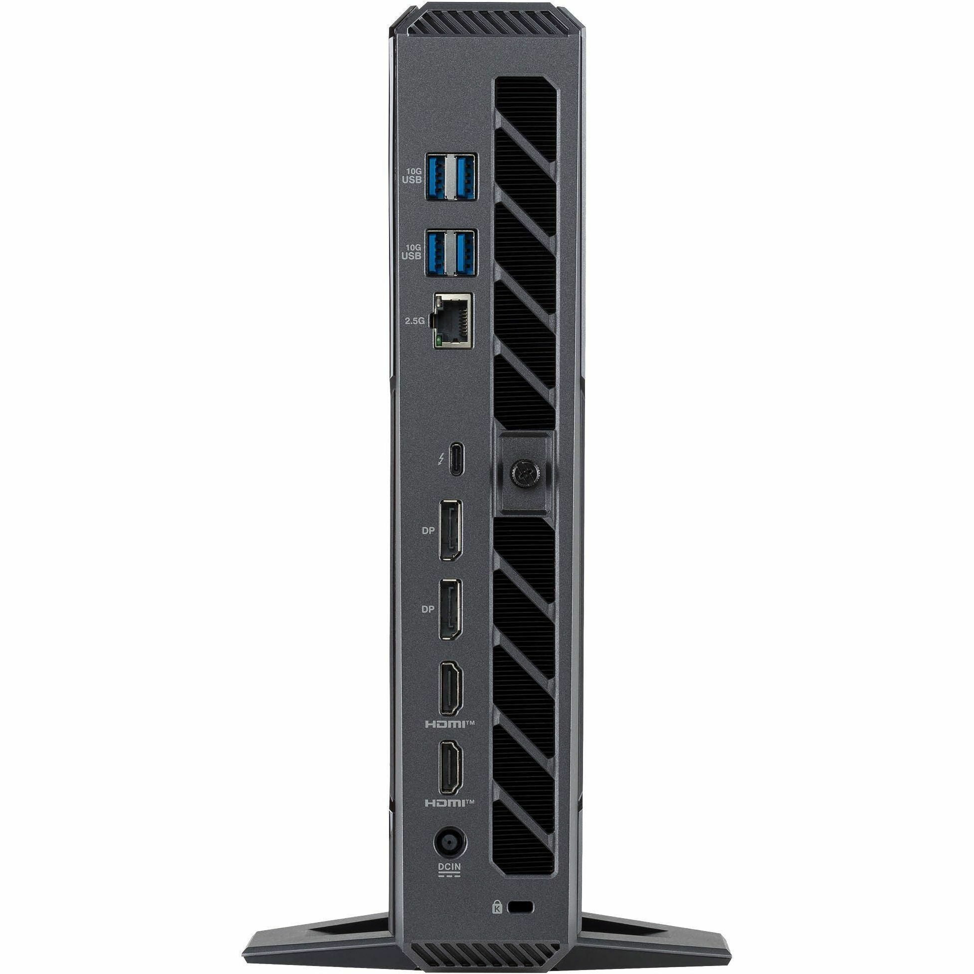 Asus ROG NUC 2025 RNUC15JNK9X48AAU Gaming Desktop Computer - Intel Core Ultra 9 275HX - 32 GB - 2 TB PCI Express NVMe 4.0 SSD - Mini PC - Black - Intel Chip - Windows 11 Home - NVIDIA GeForce RTX 5...