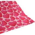 thumbnail image 7 of Pink Heart Pillow Covers 20 x 20Inch Square Decor Giftsative Throw Pillow Covers Cushion Case for Sofa Couch Home Farmhouse Valentine's Day Decor Gifts, 7 of 7